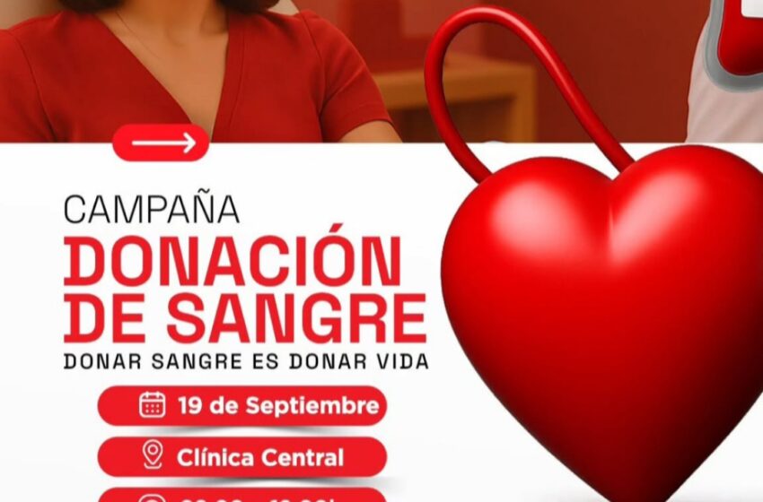  La Universidad Central del Paraguay impulsa campaña de donación voluntaria de sangre