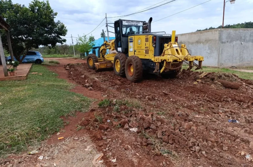  Gobernación de Amambay realiza mejoras en caminos de la fracción Nelly Victoria de PJC