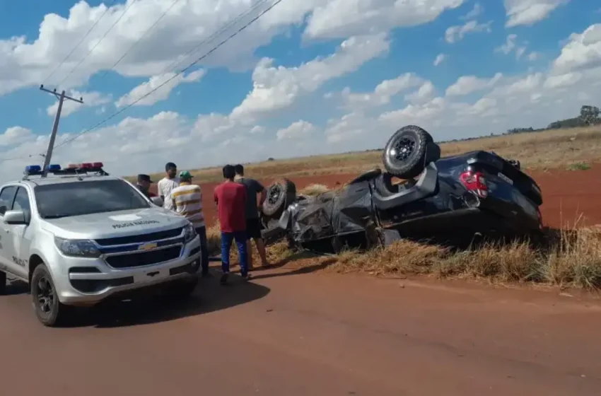  PJC: Conductor sale despedido de su vehículo en accidente y está grave