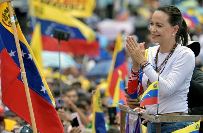  Machado agradece el Nobel de la Paz como un “logro” de todo el pueblo venezolano