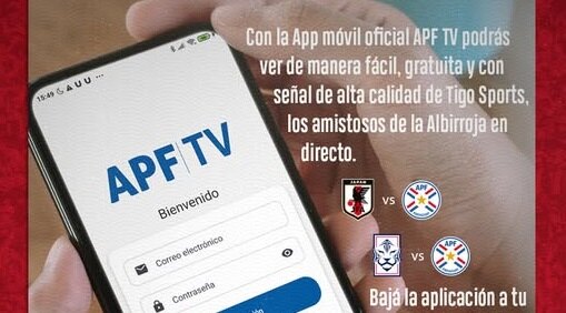  La nueva app para vivir los amistosos de la selección en vivo desde cualquier dispositivo