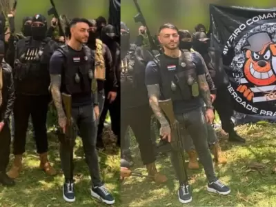  ¿Sebastián Marset reaparece con chaleco con bandera paraguaya?