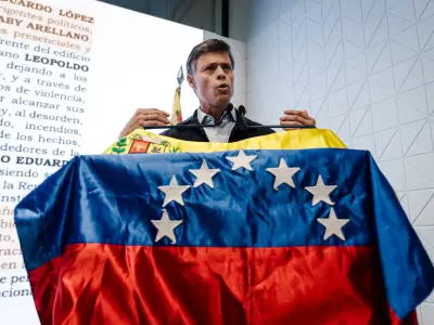  Leopoldo López apoyo “cualquier intervención” en Venezuela y acusa a Maduro de narcotraficante