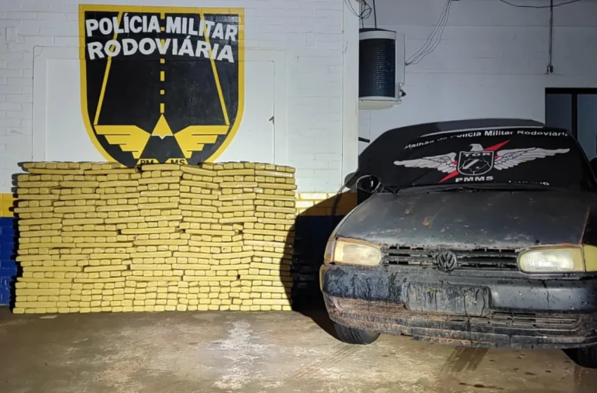  Incautan 425 kilogramos de marihuana en Ponta Porã tras persecución en la MS-384