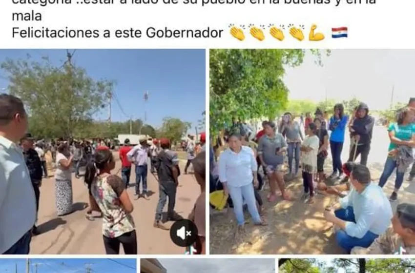  Gestión humanitaria del gobernador Juancho Acosta con indígenas obtiene repercusión nacional