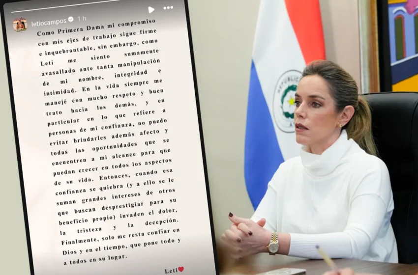  Leticia Ocampos se pronuncia sobre los sobres de Mburuvicha Róga: “Me siento avasallada”
