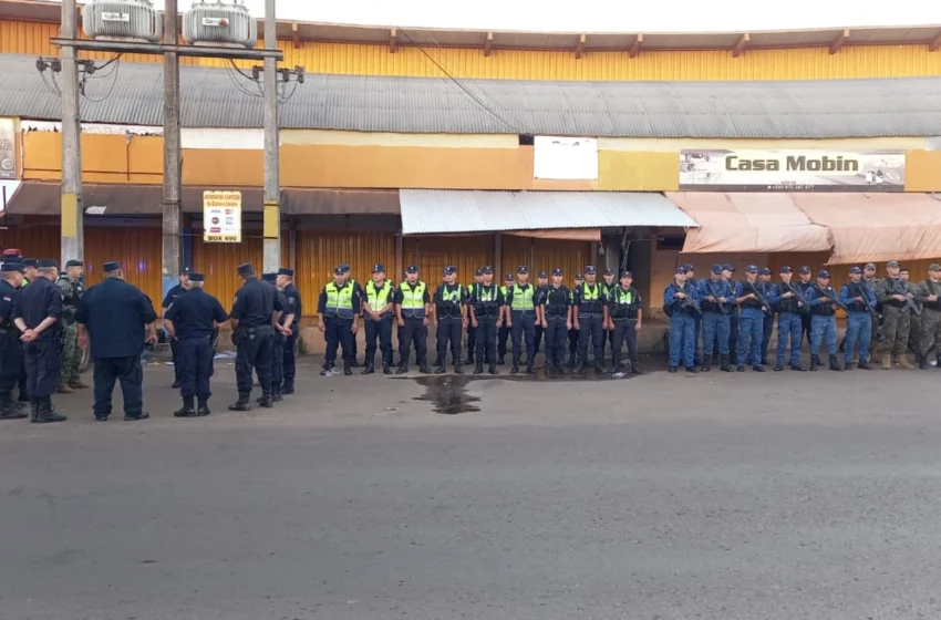 Operativo Norte Soberano: Policías blindan Pedro Juan Caballero tras sucesivos hechos de sicariato