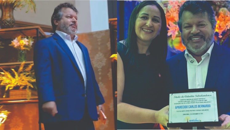  Carlos Bernardo fue declarado Ciudadano de Sidrolândia en Reconocimiento a su Contribución al Desarrollo Regional