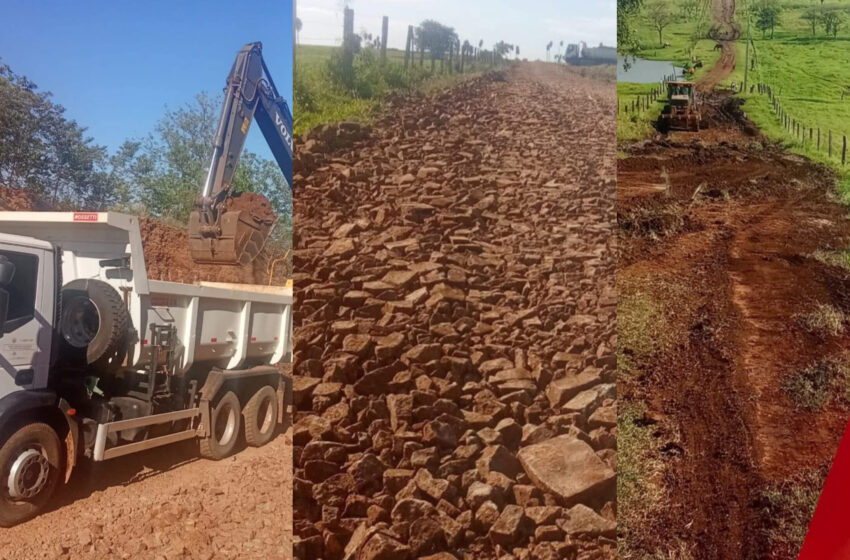  Gobernación de Amambay y el MOPC trabajan juntos para mejorar caminos en Pedro Juan Caballero