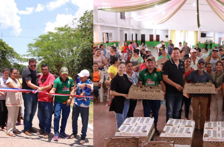  Gobernación de Amambay impulsa el desarrollo rural y urbano en Capitán Bado