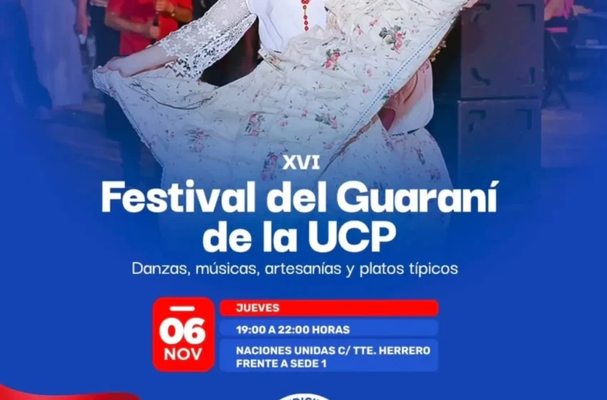  UCP invita al XVI Festival del Guaraní con sabor a tradición en Pedro Juan Caballero
