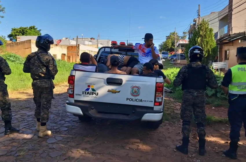  Pedro Juan Caballero: Policía interviene “Cracolandia” ante queja de los vecinos