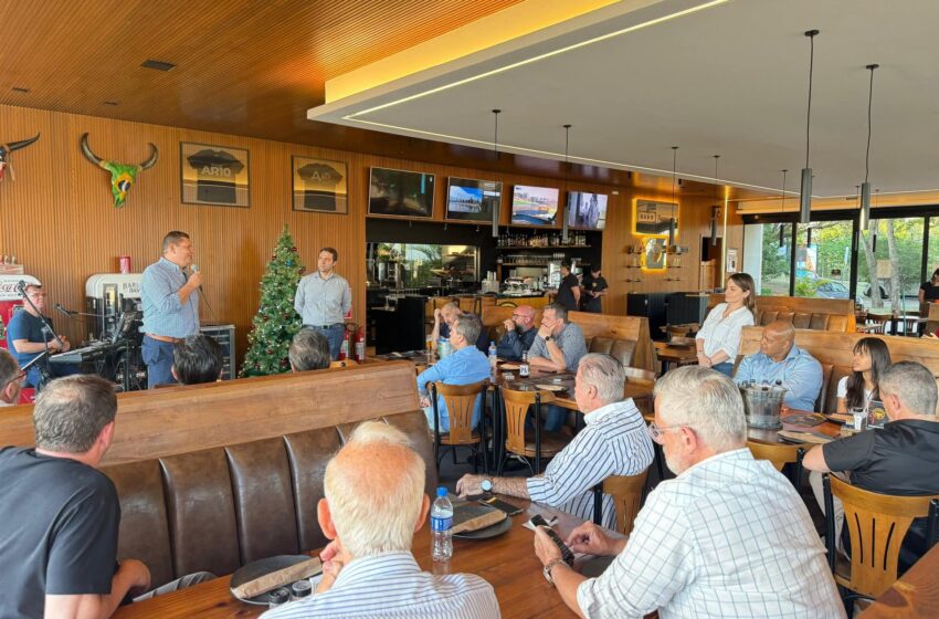  Gobernador Juancho Acosta impulsa inversiones para Amambay en reunión con empresarios en Itu–São Paulo