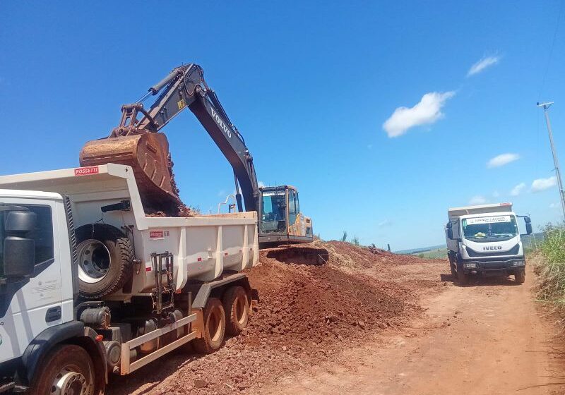  Trabajos viales avanzan en la Colonia Aguará Veve, distrito de Capitán Bado