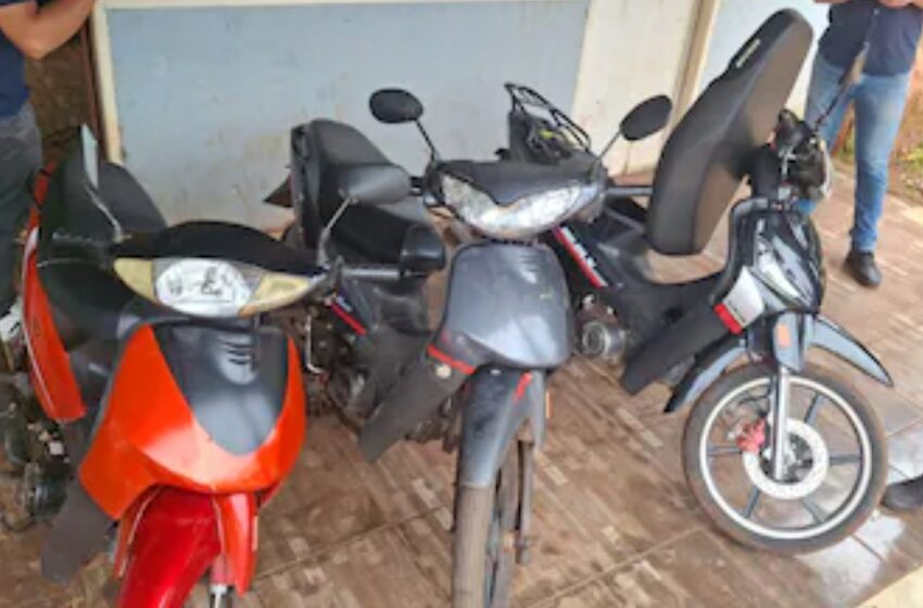  Descubren aguantadero de motocicletas robadas en Pedro Juan Caballero