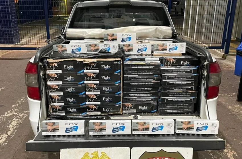  Policía brasileña incauta contrabando de cigarrillos paraguayos en operativo a orillas del río Paraná