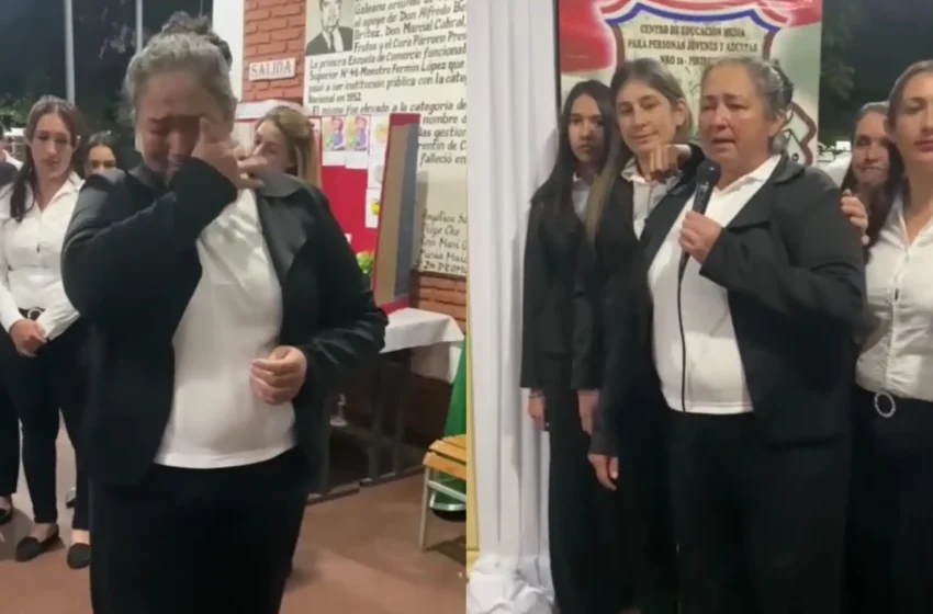  Doña Teodora terminó el colegio a los 57 años y ahora sueña con ir a la facultad