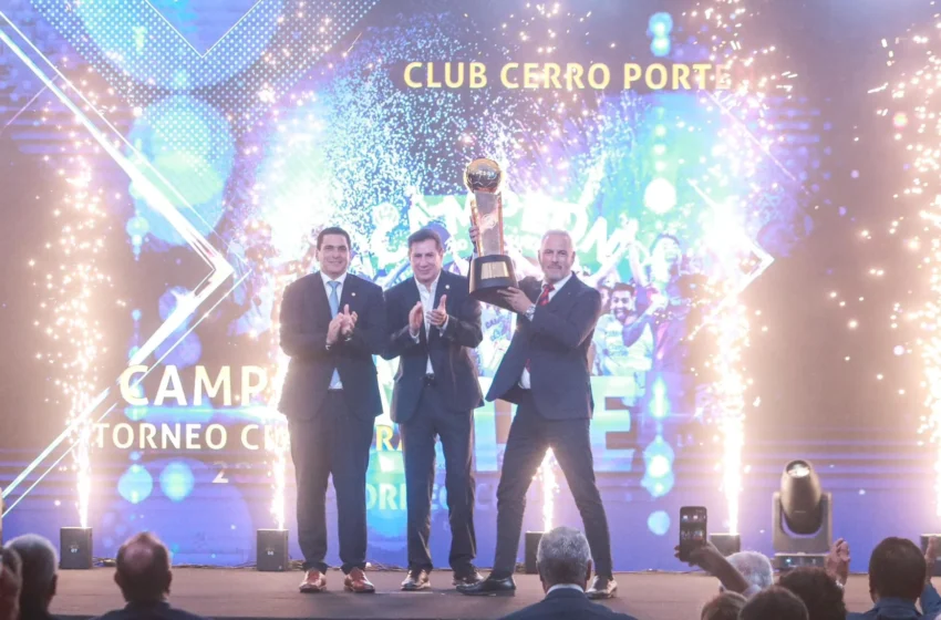  Cerro Porteño arrasa en los Premios de Primera