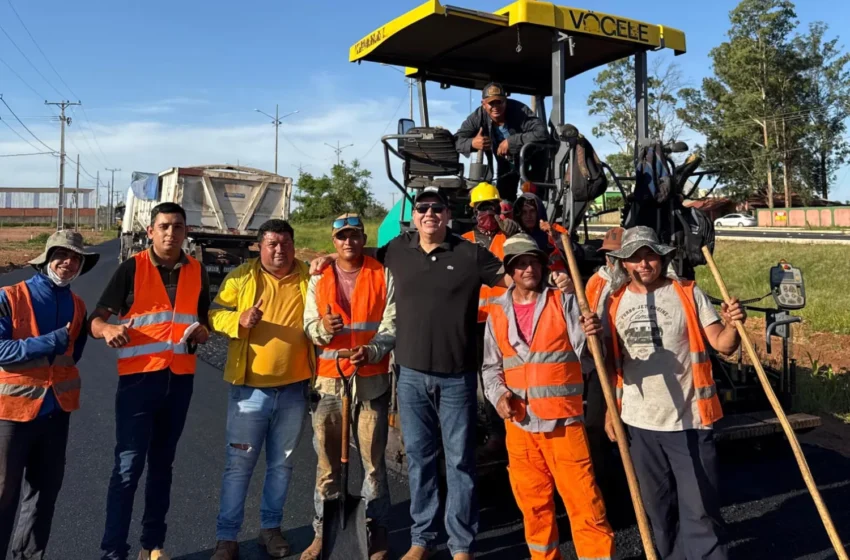  Gobernación de Amambay proyecta nuevas obras viales y edilicias para el 2026