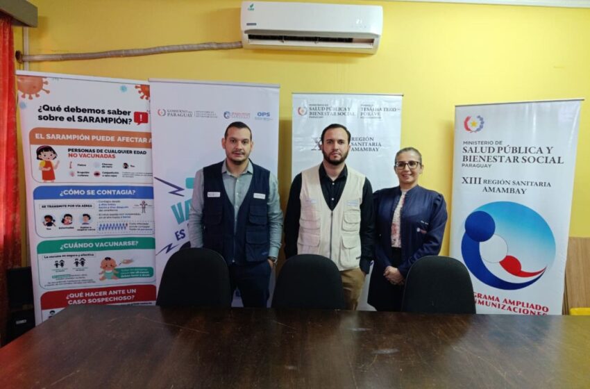  Preocupa baja cobertura de vacunación contra el sarampión en escuelas de Amambay