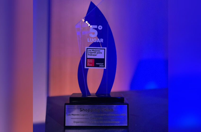  Shopping China entre las 5 mejores empresas para trabajar en Paraguay