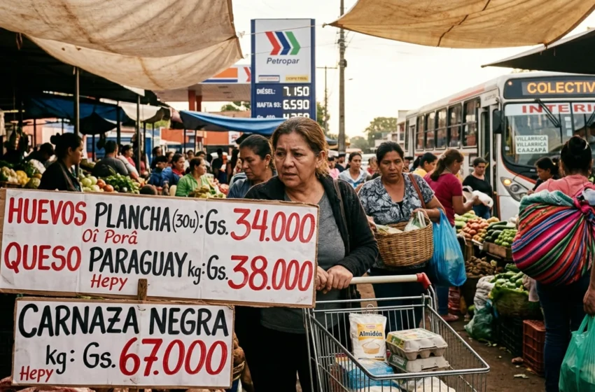  Comer chipa será un lujo: suben precios de huevos, queso y hasta el combustible