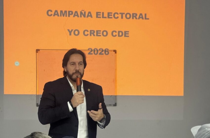  Rubén Velázquez asume la jefatura de campaña de Dani Mujica para la intendencia de CDE