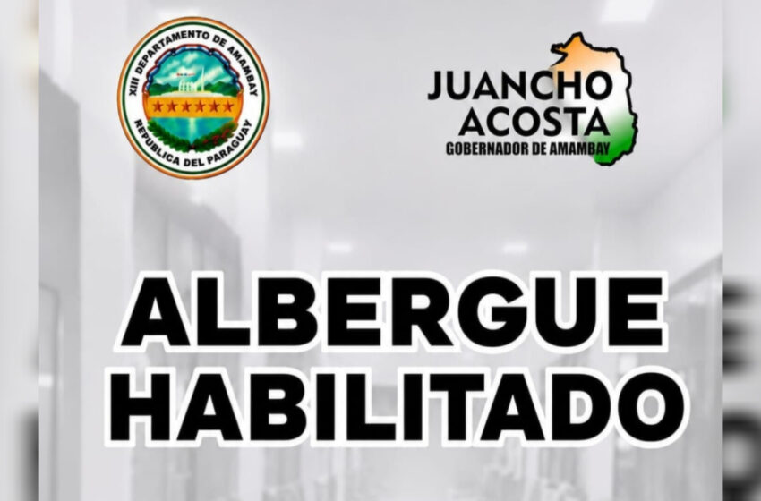  Gobernación de Amambay habilita albergue ante el intenso frío en Pedro Juan Caballero
